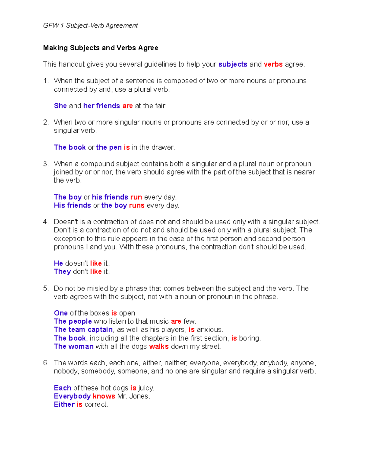 gfw-1-subject-verb-agreement-gfw-1-subject-verb-agreement-making-subjects-and-verbs-agree