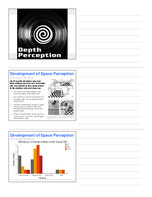 Psych 363- Chpt 4 - notes - Chapter 4: RECOGNIZING VISUAL OBJECTS ...
