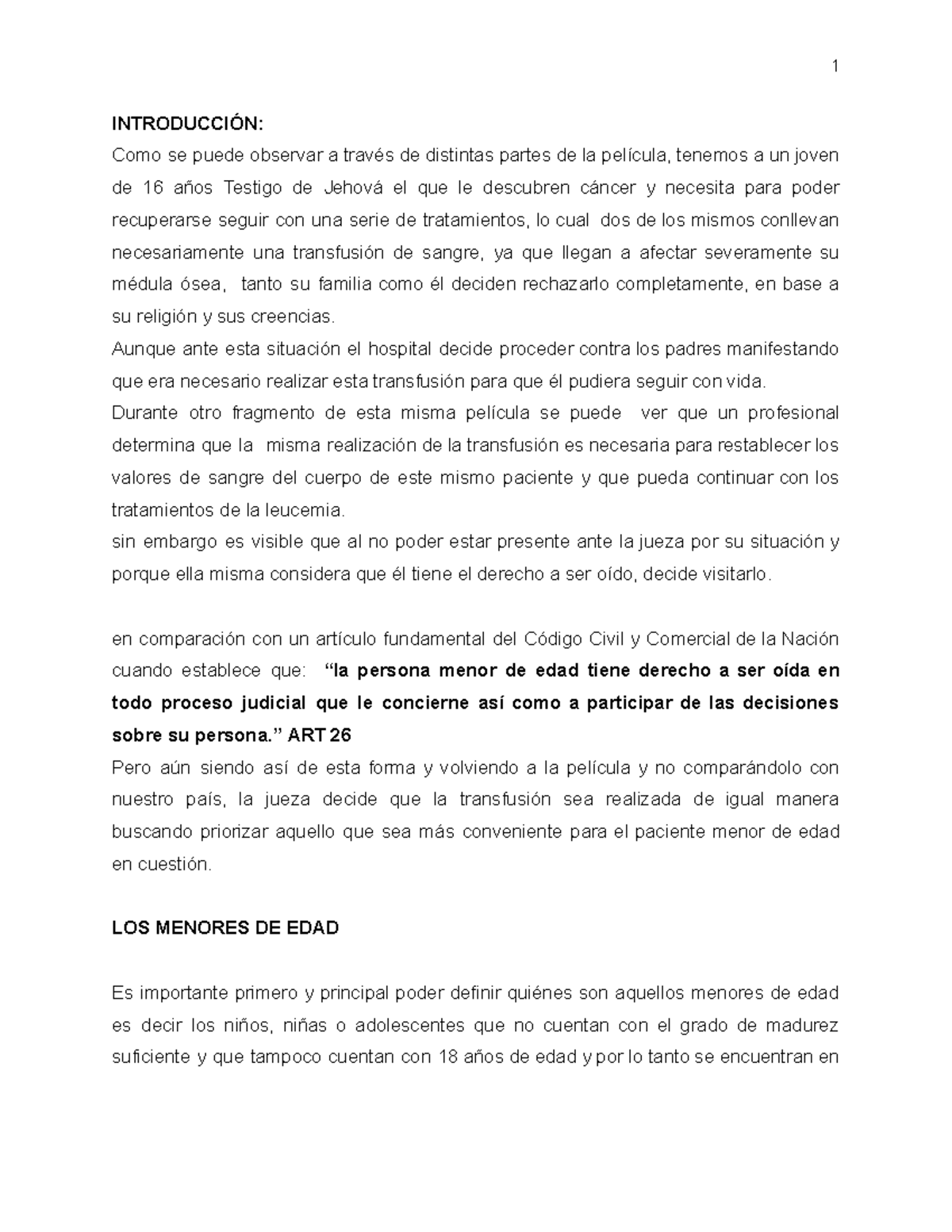 Documento sin título filad - INTRODUCCIÓN: Como se puede observar a ...