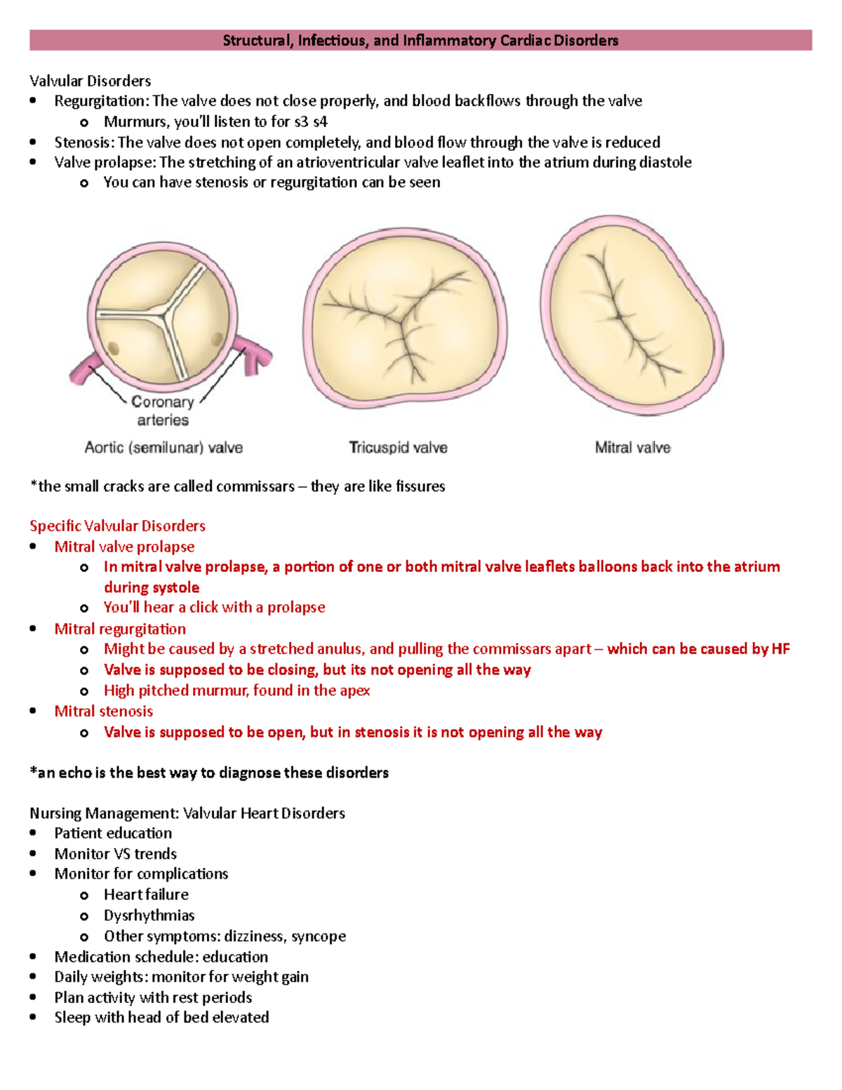 Structural Infections of the Heart - Structural, Infectious, and ...