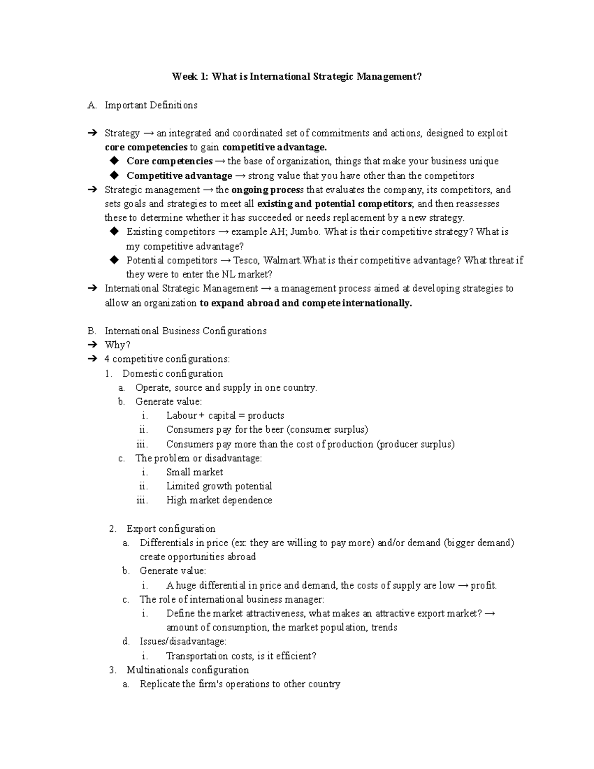 international-strategic-management-lecture-notes-week-1-week-1