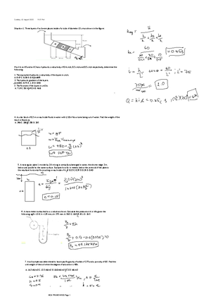 Pdfcoffee - bsbsha - Chapter 2 Pressure Distribution in a Fluid 2 For ...