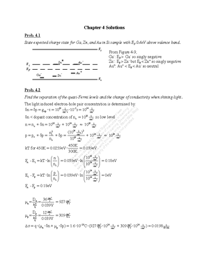 solid-state elect-ronics 7th - Chapter 5 Solutions Prob. 5. Find the ...