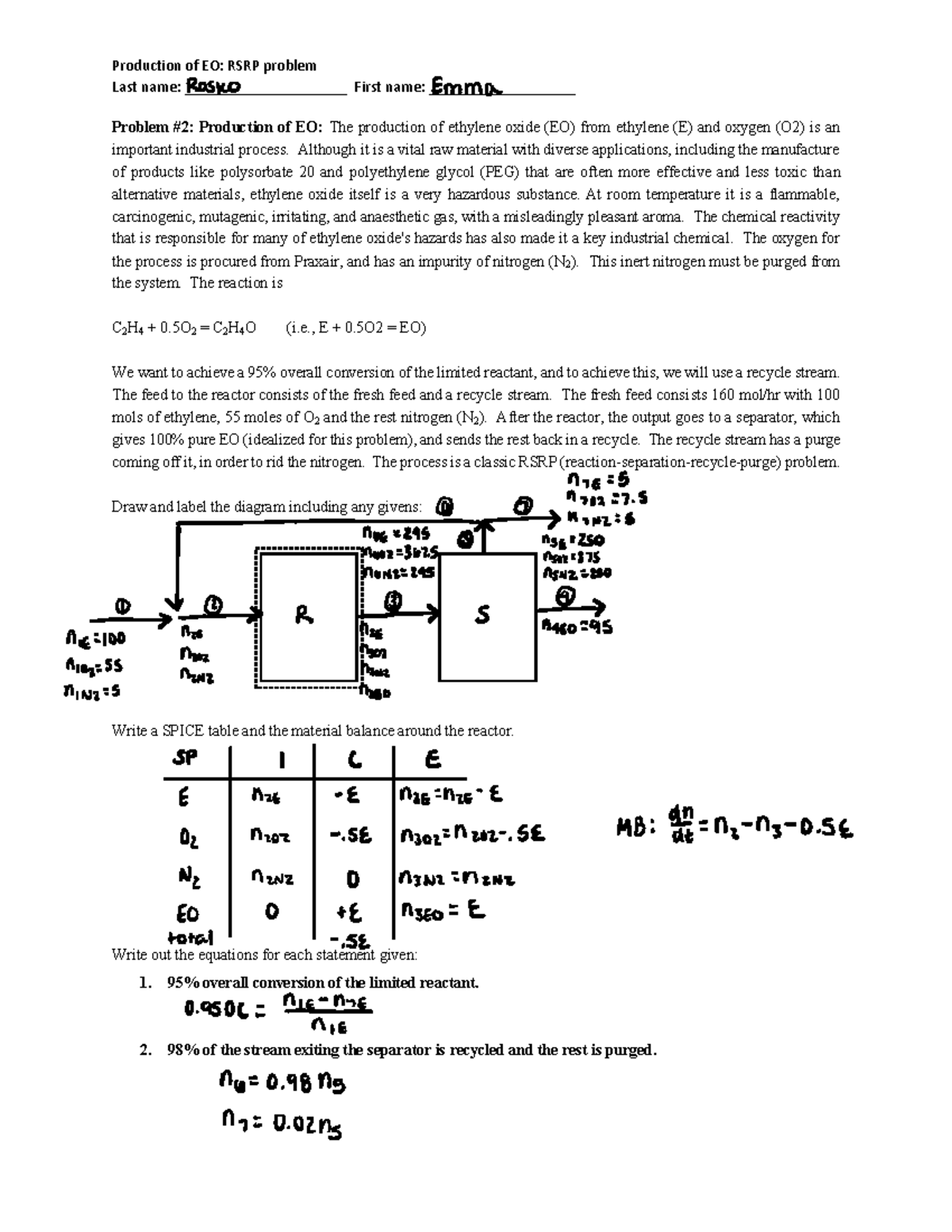Assignment+%239b+RSRP+EO+problem - Production of EO: RSRP problem Last ...