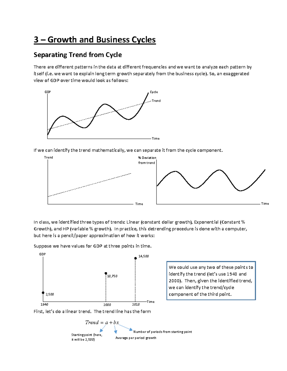 3 - Growth and Business Cycles - 3 – Growth and Business Cycles ...
