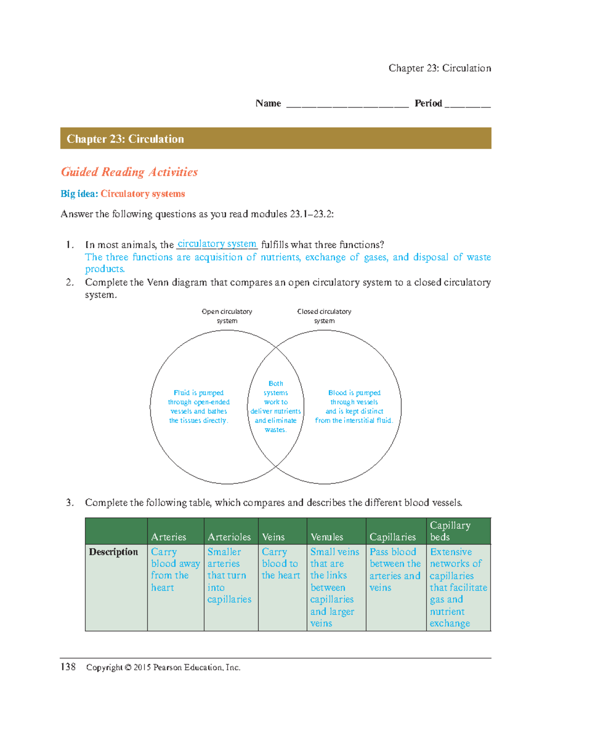 23 guided reading activity answers name