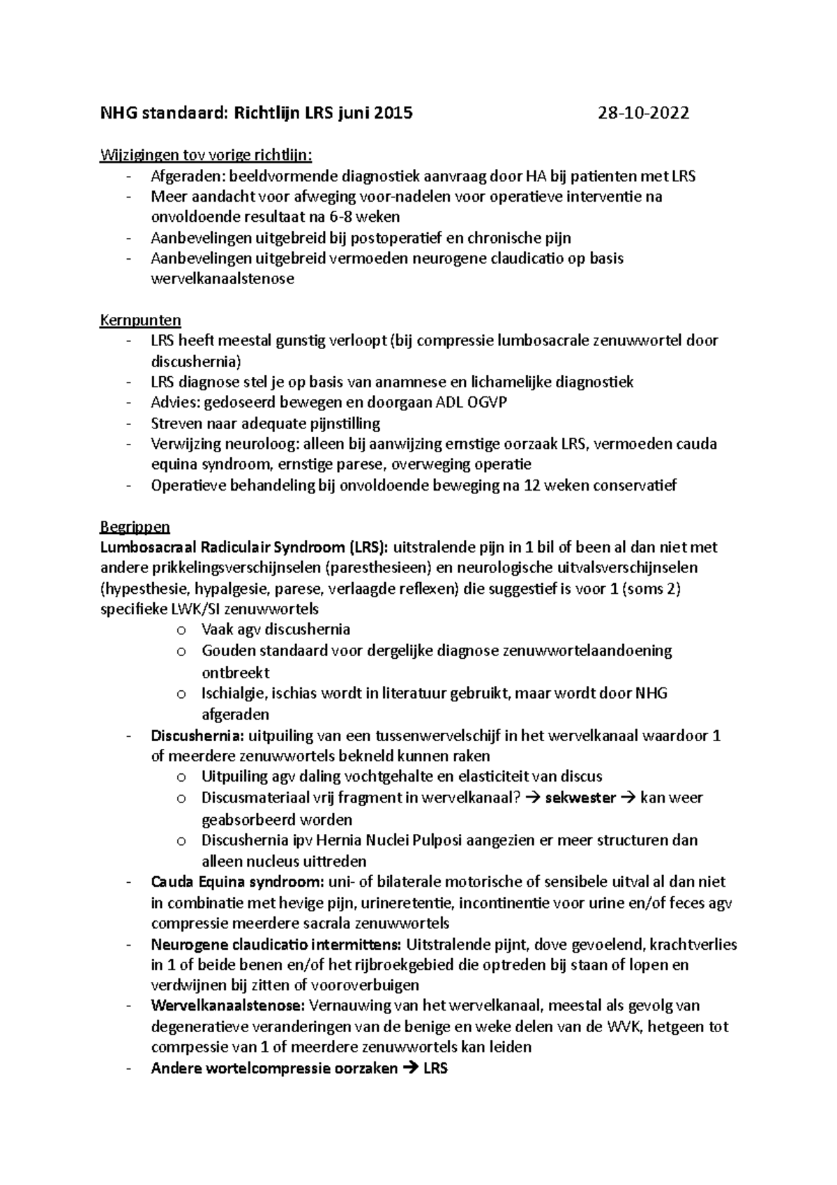 NHG Richtlijn LRS - NHG Standaard: Richtlijn LRS Juni 2015 28-10 ...