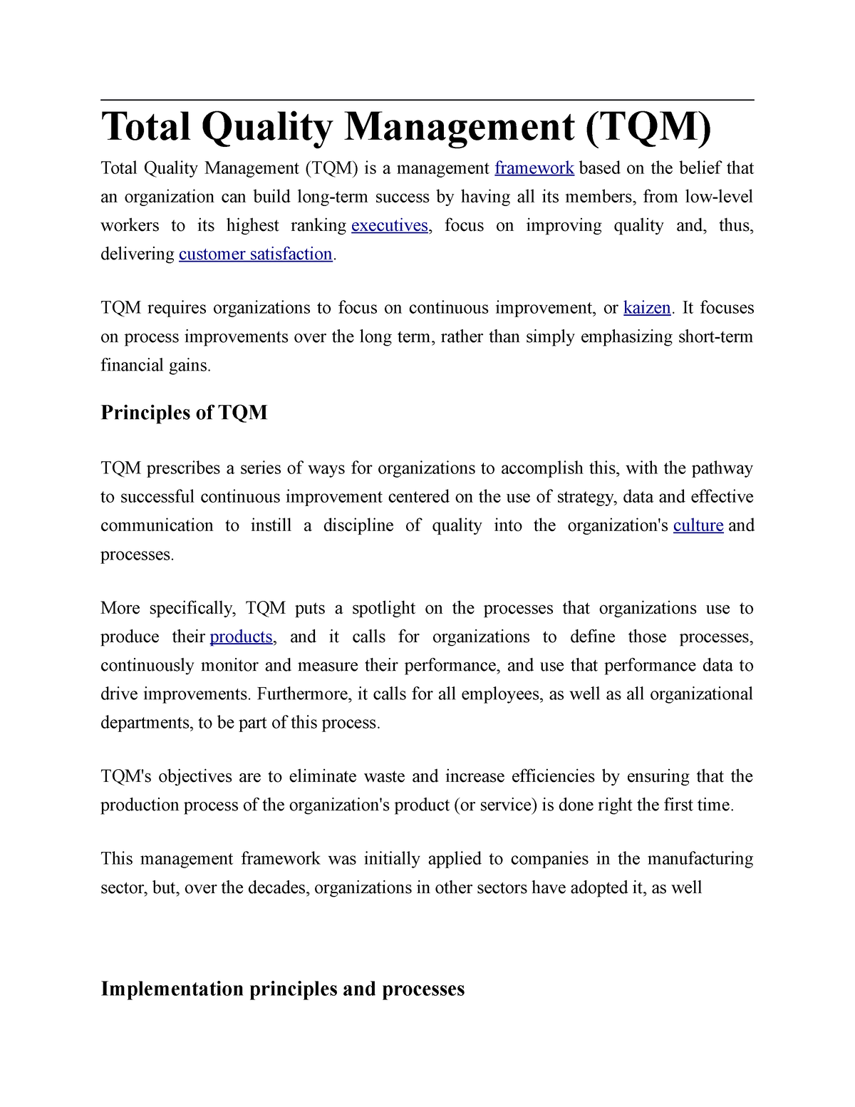 Total Quality Management TQM Requires Organizations To Focus On   Thumb 1200 1553 