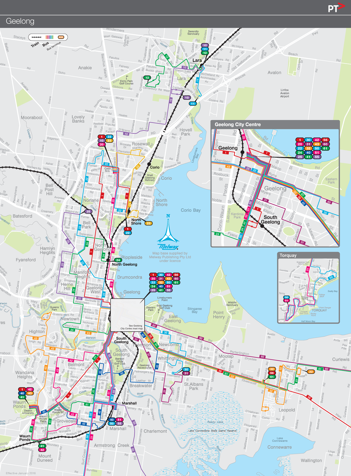 Geelong-Bus-Network - Bus network - See Geelong Torquay Bus terminus ...