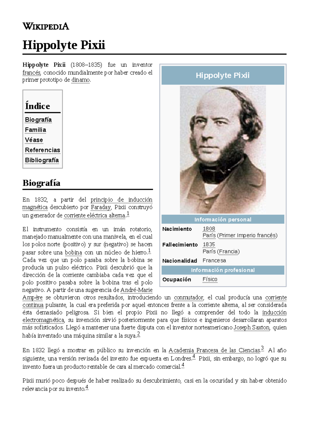 Hippolyte Pixii Lol Hippolyte Pixii Informaci n Personal Nacimiento Hippolyte Pixii Lol Hippolyte Pixii Informaci n Personal Nacimiento