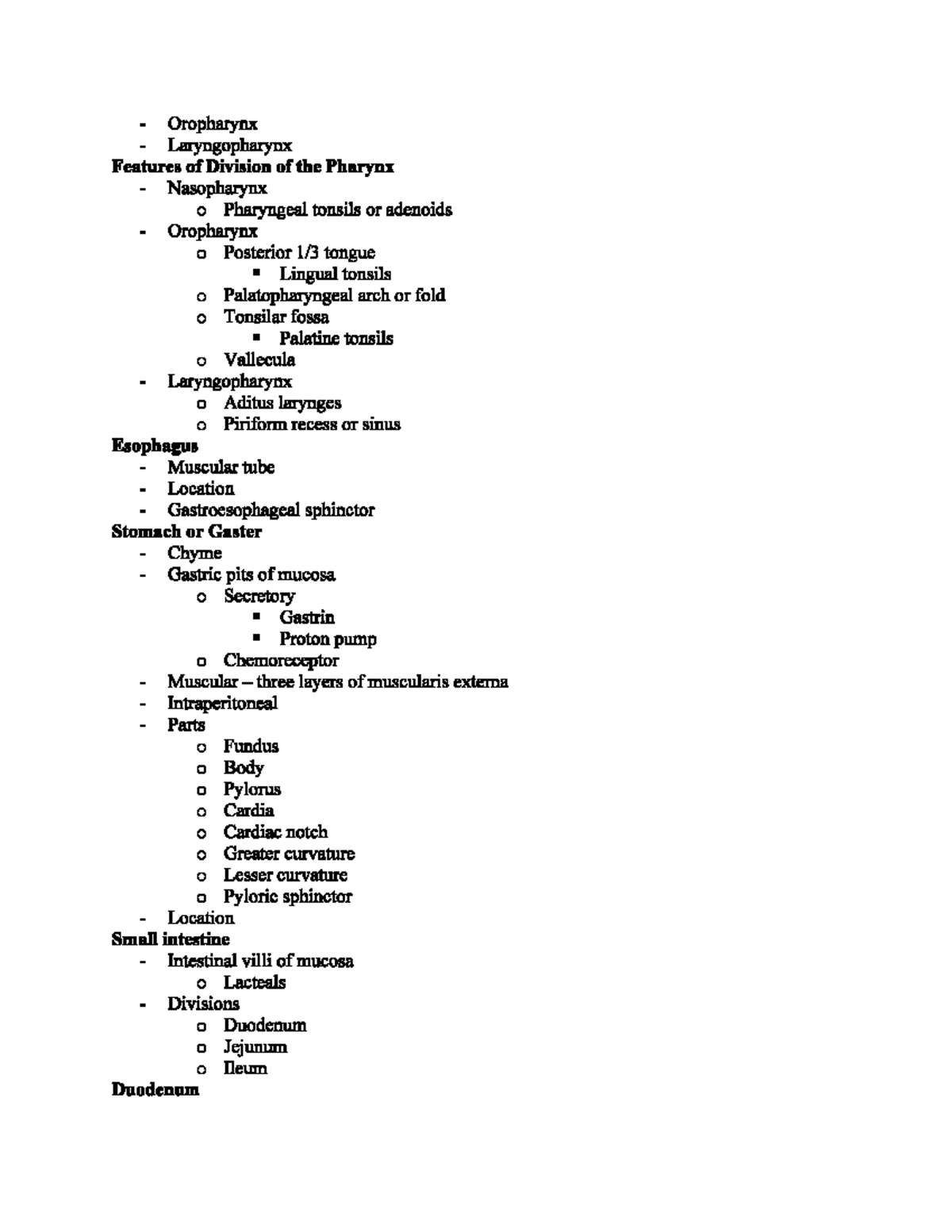 Human Anatomy Study Guide 4 pg4 - BIOL 253 - Studocu
