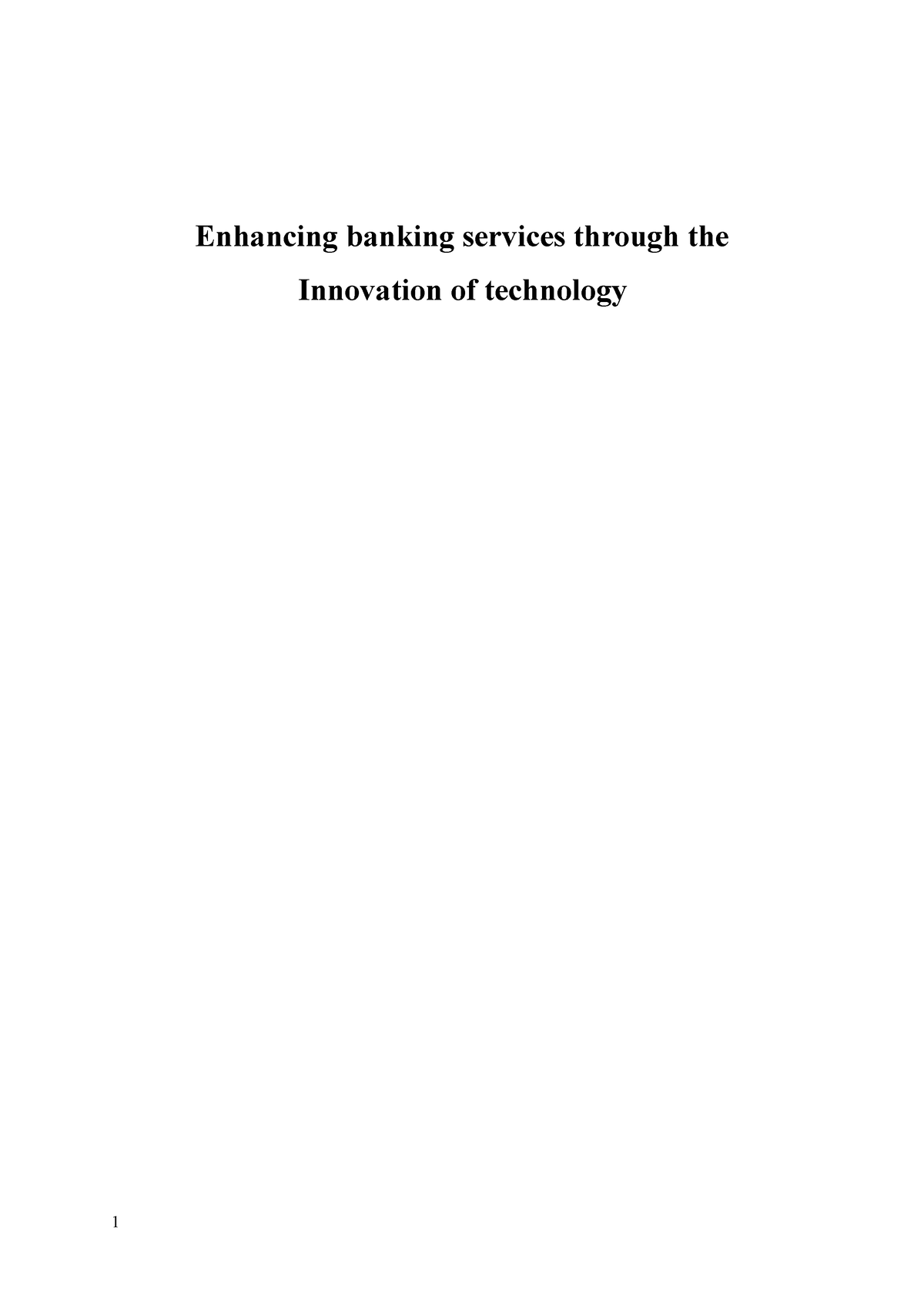 research proposal on e banking