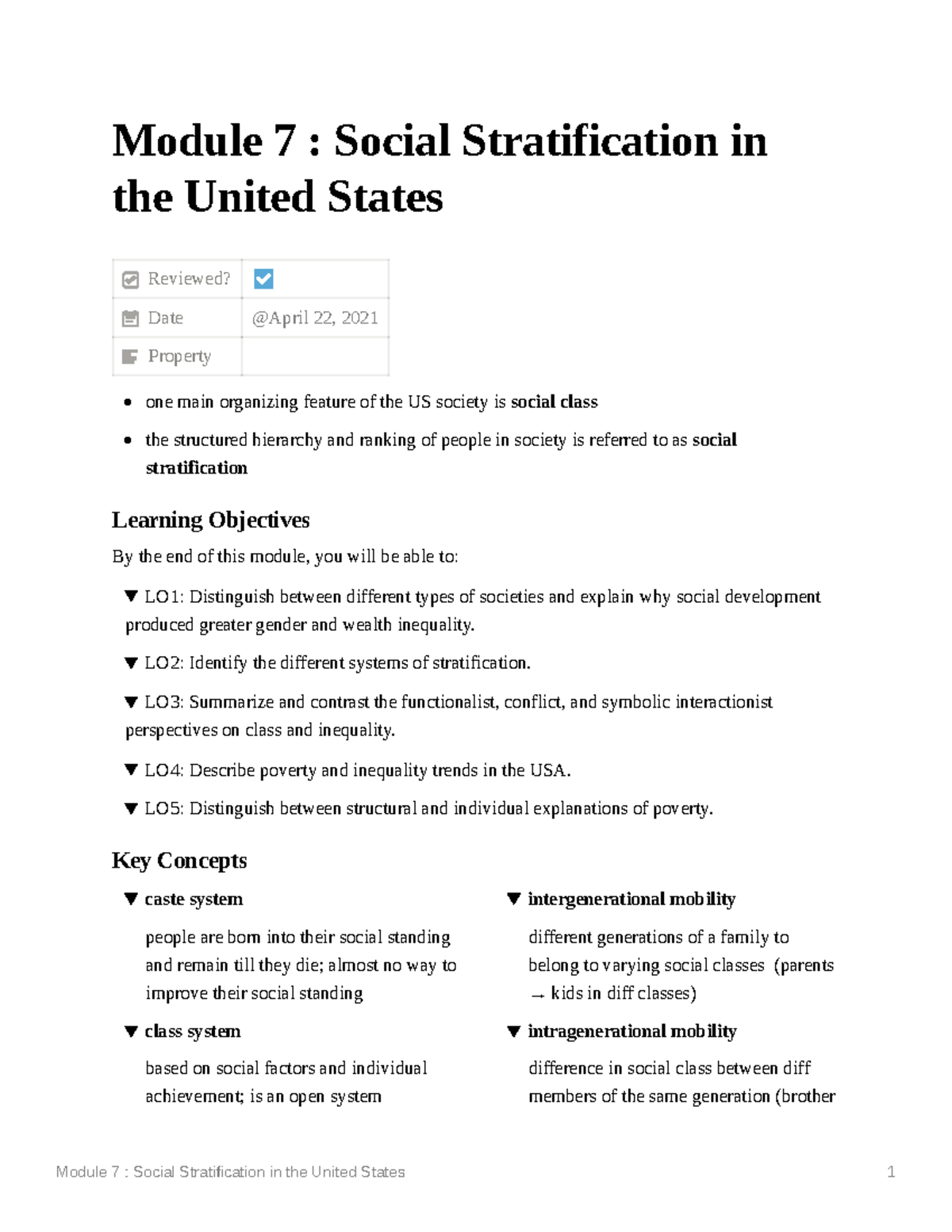 social stratification in the united states essay