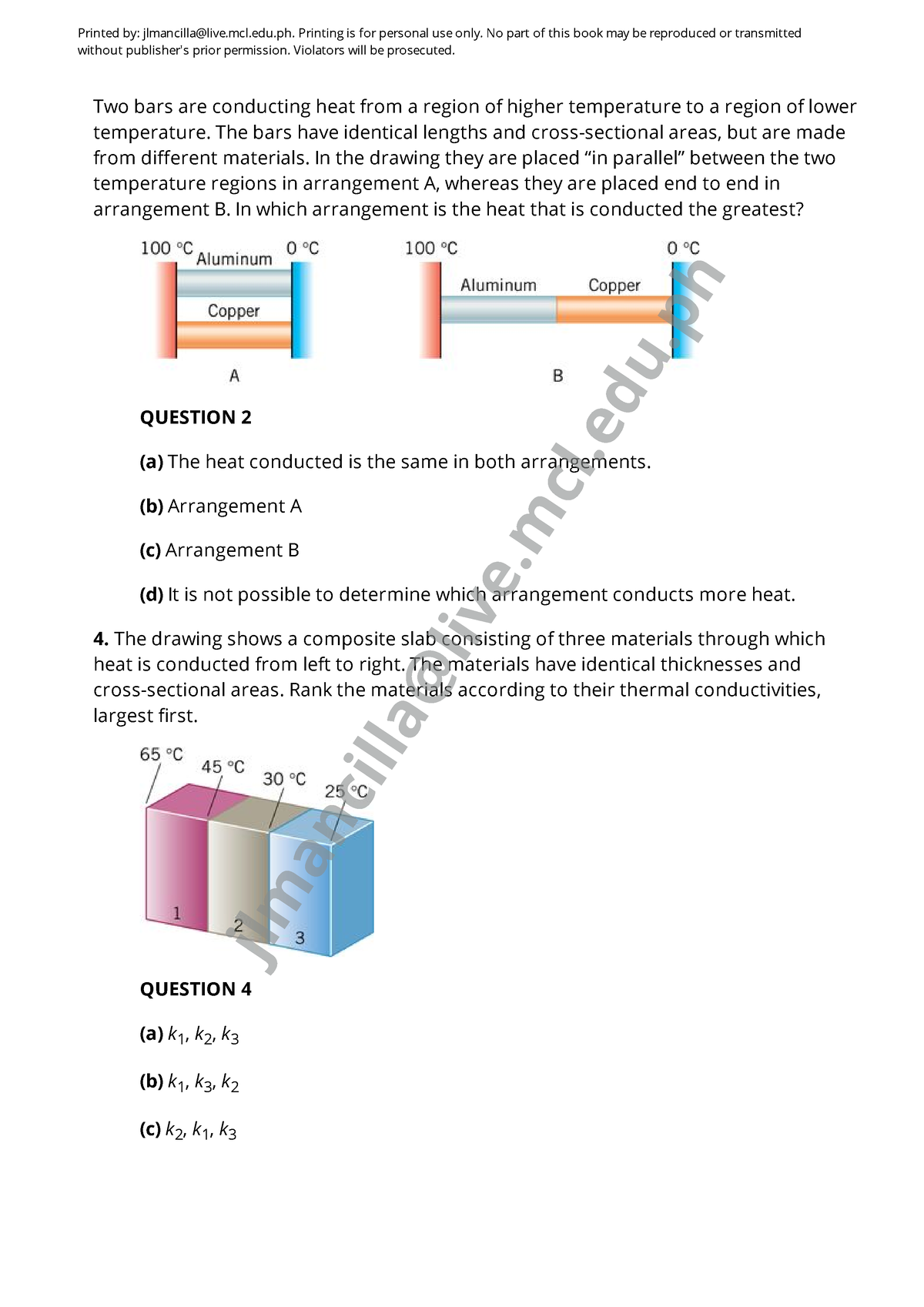 PHY031-SW14 - Physics For Engineers Practice Exercise - Without ...