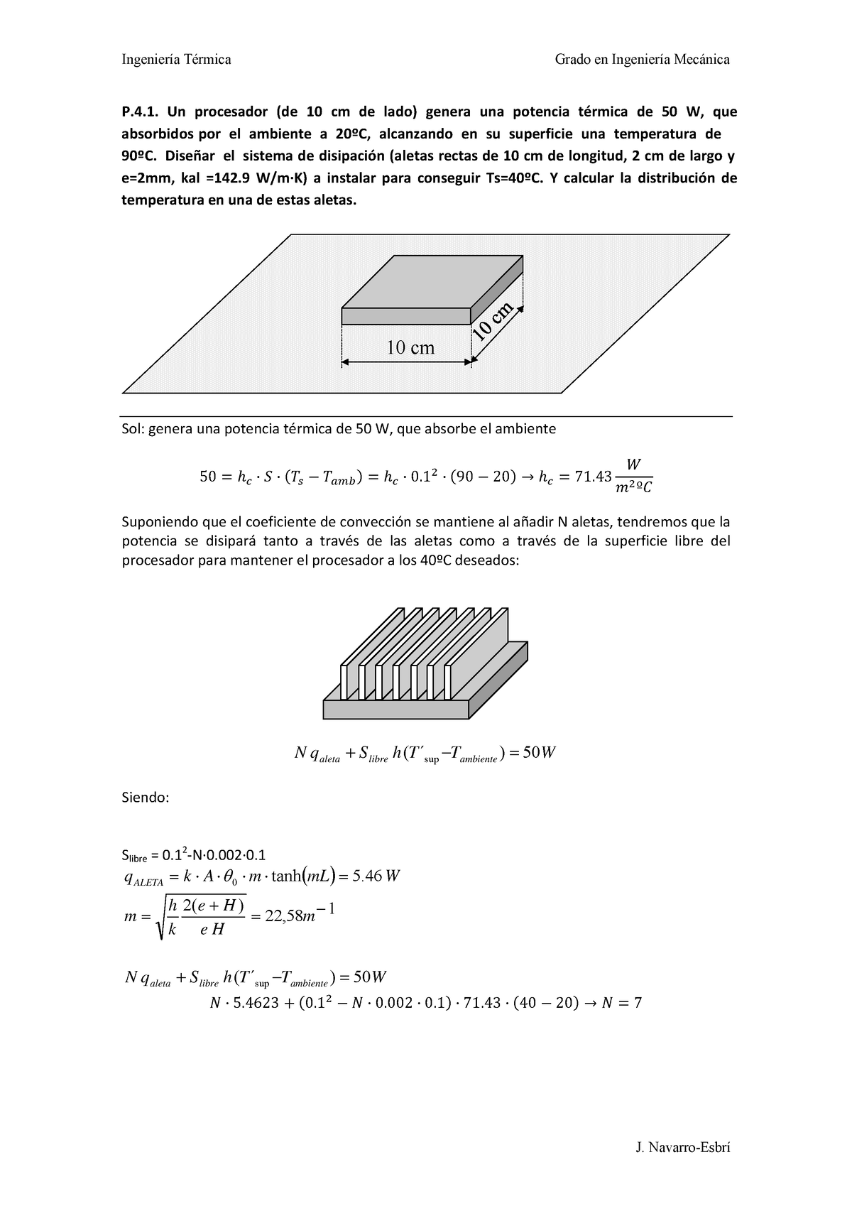 Problemas Tema 4 - Ingeniería Térmica Grado En Ingeniería Mecánica J ...