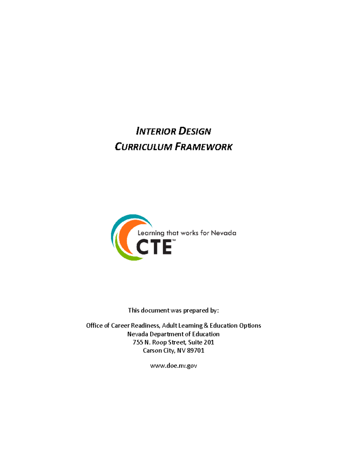 Interior Design CFWK - Lecture Notes - INTERIOR DESIGN CURRICULUM ...