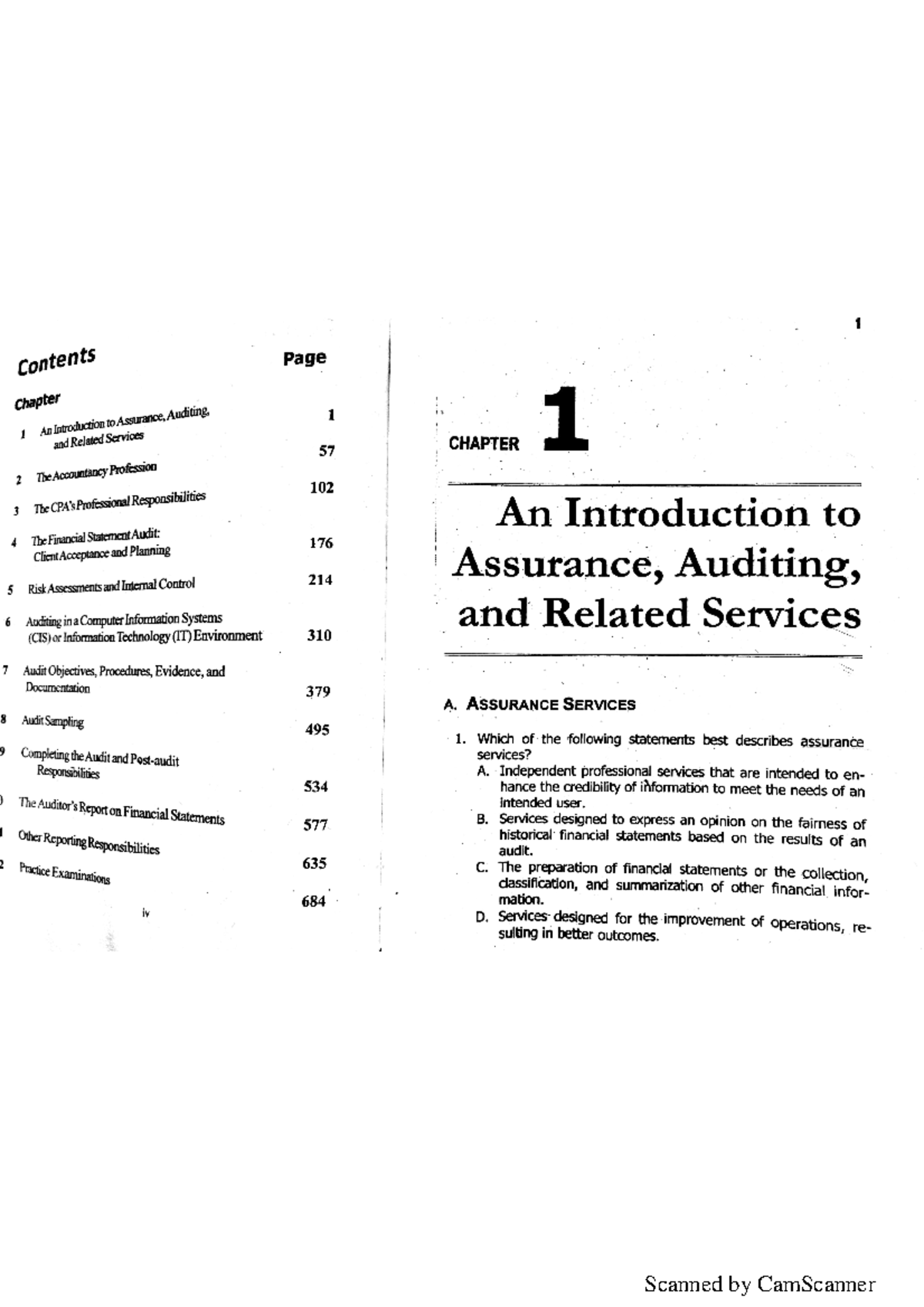 Chapter 01 Introduction to Auditing - Accountancy - Studocu