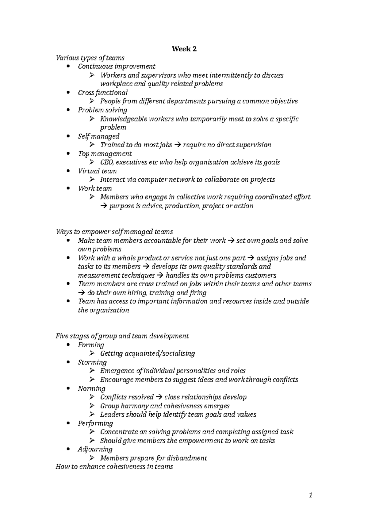 finished-notes-week-2-various-types-of-teams-continuous-improvement