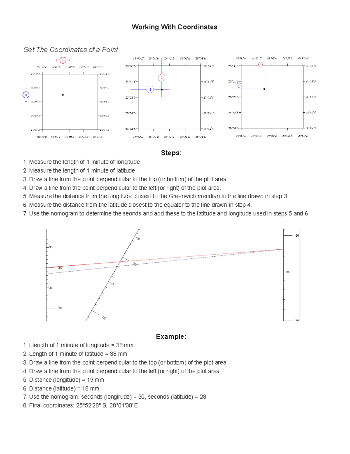 02 working with coordinates - Working With Coordinates Get The ...