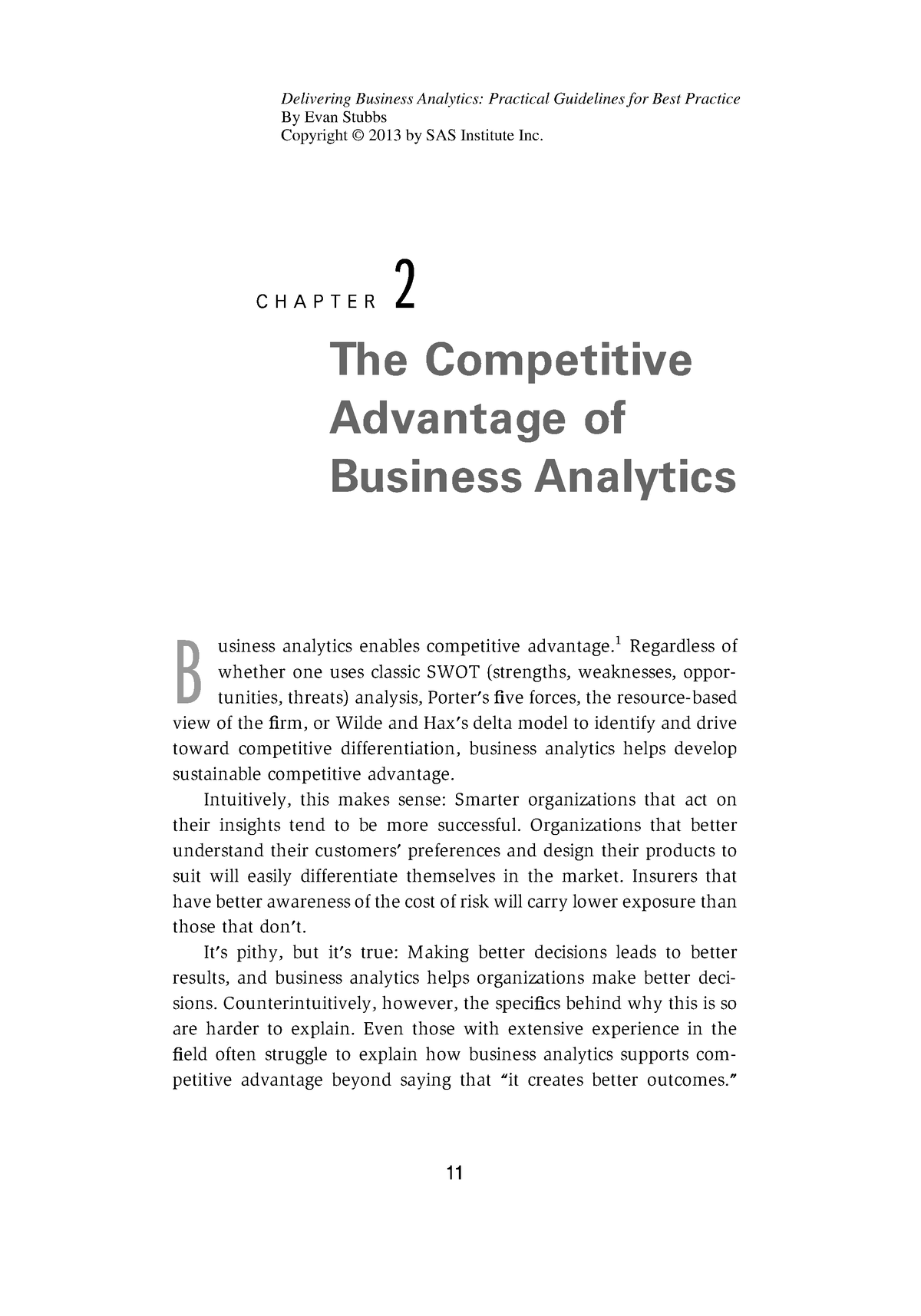 9. Unit 1 Competitive-advantage-of-business-analytics - 2 The ...