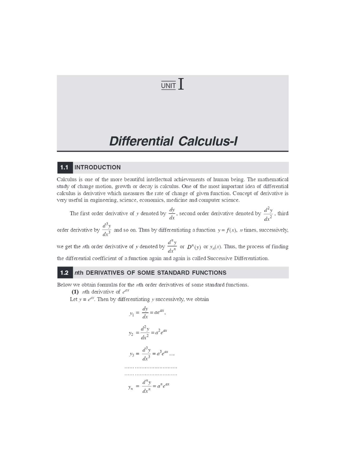 Calculus 1 Notes - Integral Calculus - Studocu