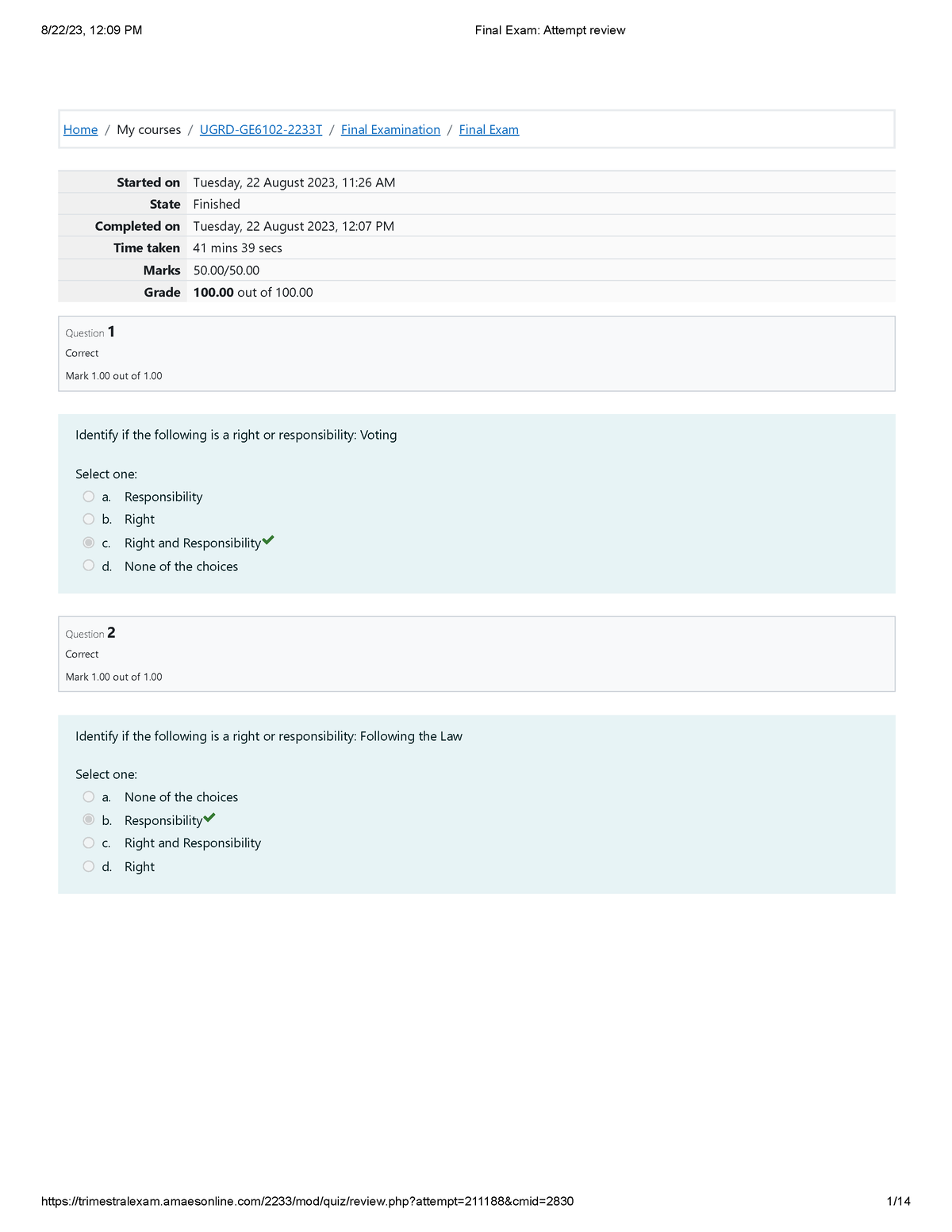 UGRD-GE6102 The Contemporary World Final EXAM Answer KEY Perfect - Home ...