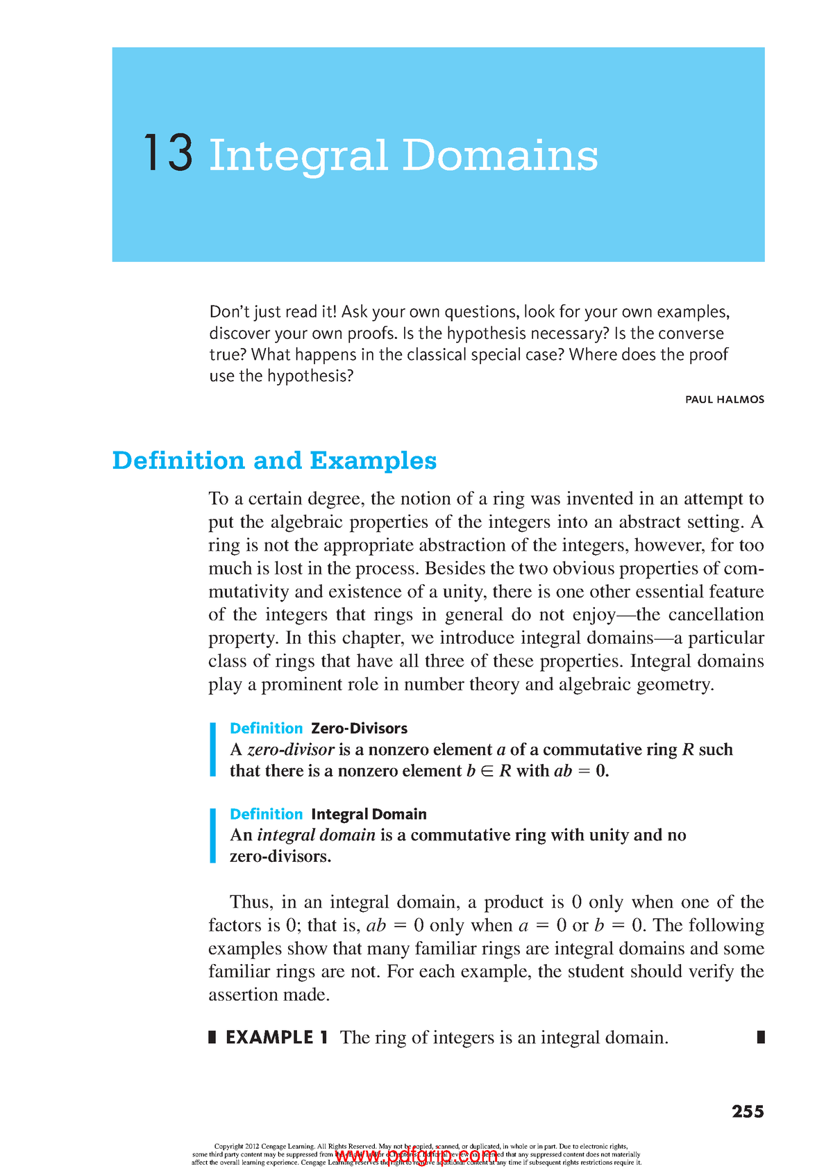 Math Test #3 Homework Problems | PDF | Ring (Mathematics) | Group  (Mathematics)