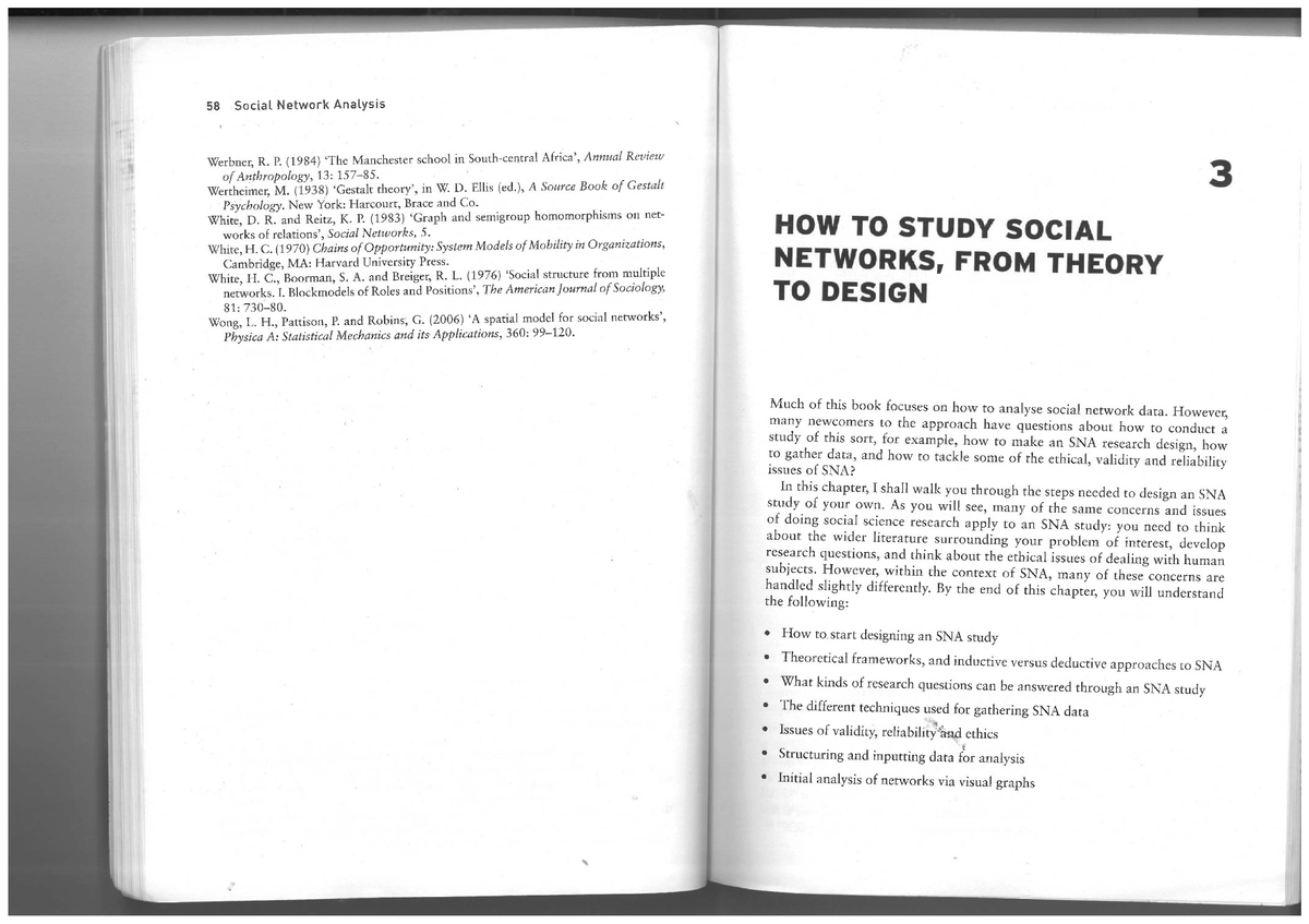 Chapter 1 - Social Network Analysis - BTech CCE - Studocu