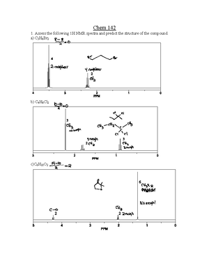 Chem 142 - Pre-lab 3 - Lecture Notes 3 - Pre-lab #3 – Generation And ...