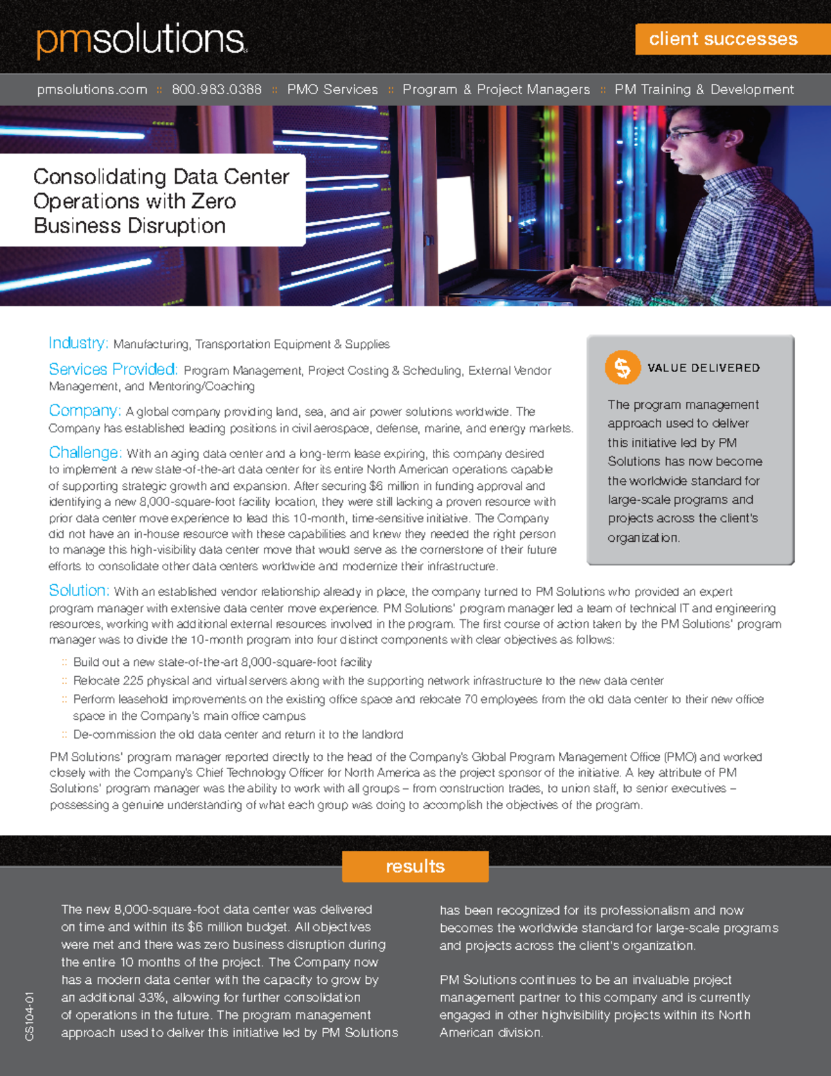 CS104-01 - www - Industry: Manufacturing, Transportation Equipment ...