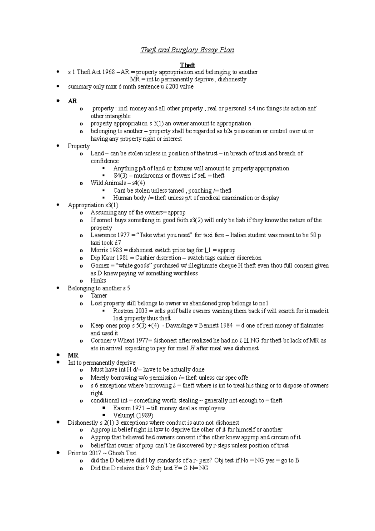 Essay on theft in my neighbourhood picture