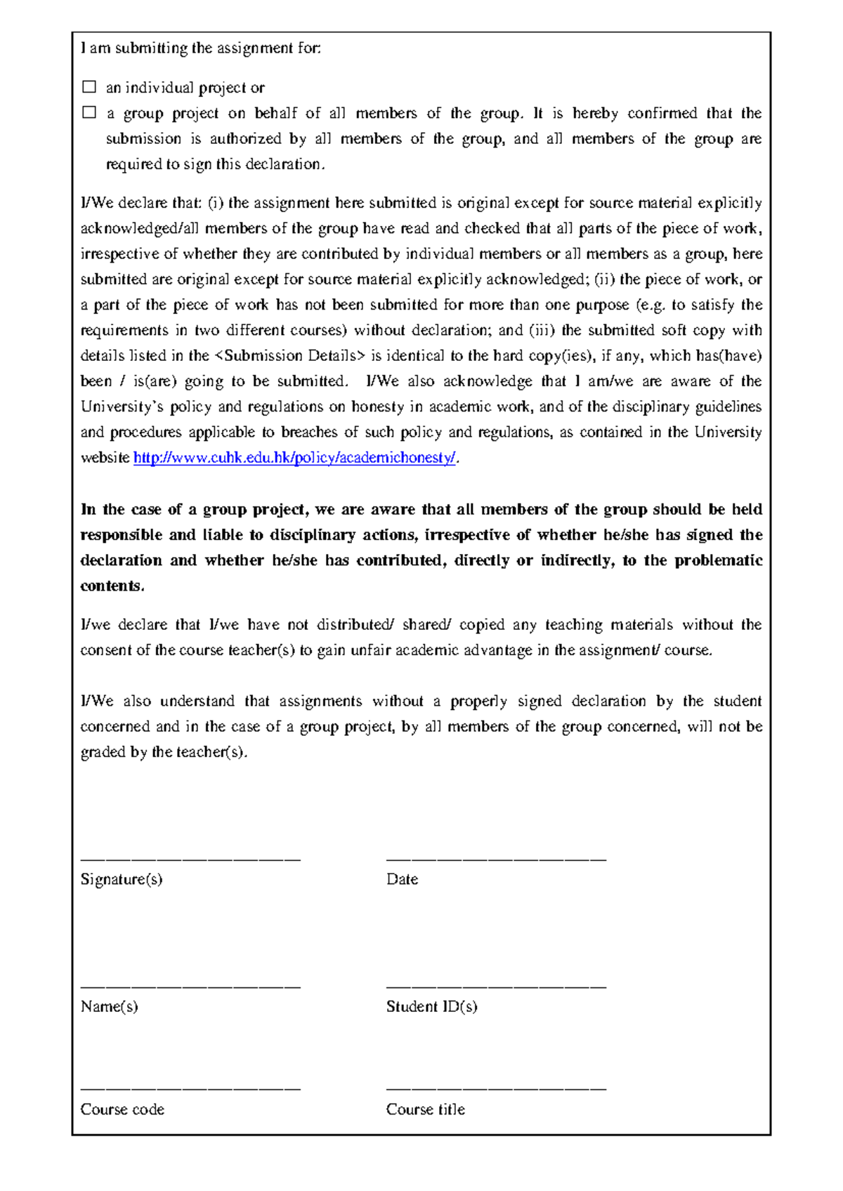 Hw1 - homework for 3440 - I am submitting the assignment for: an ...