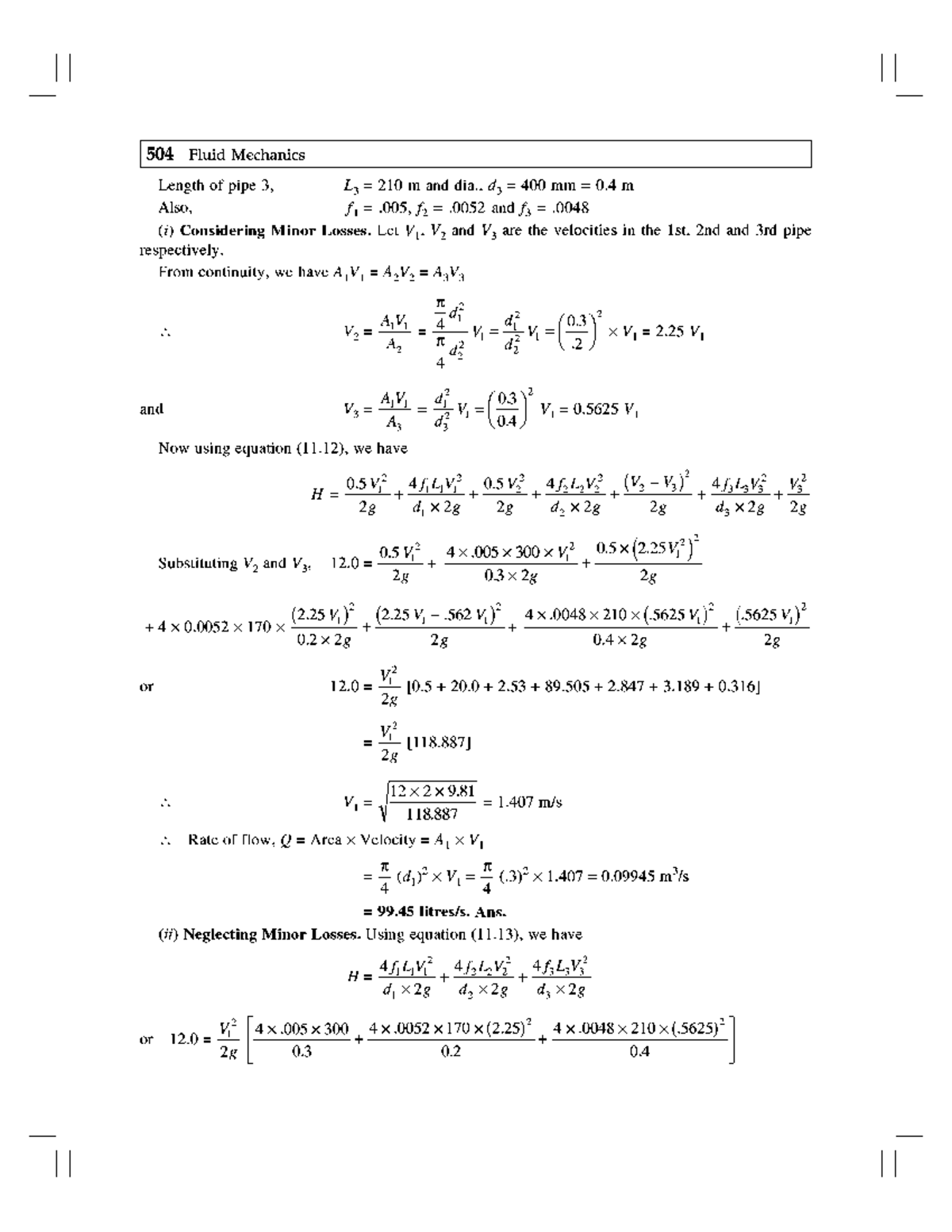 Fluid Mechanics and Hydraulic Machines 47 Fluid Mechanics And Fluid