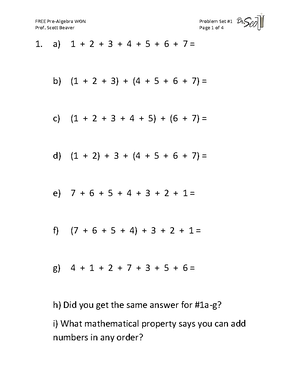 7th Grade Math Worksheets Problem Set 3 - Convert the scientific ...