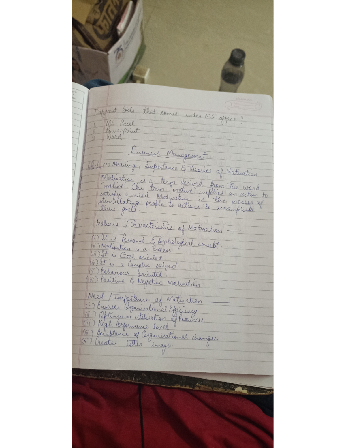 File upload 2 - Study notes - Bachelor of commerce - Studocu