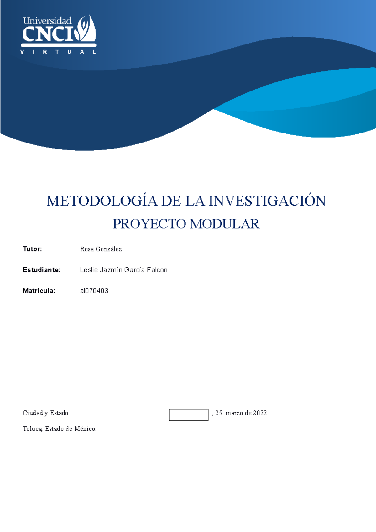 Metodología De La Investigación Actividad 2 - Metodología De La ...