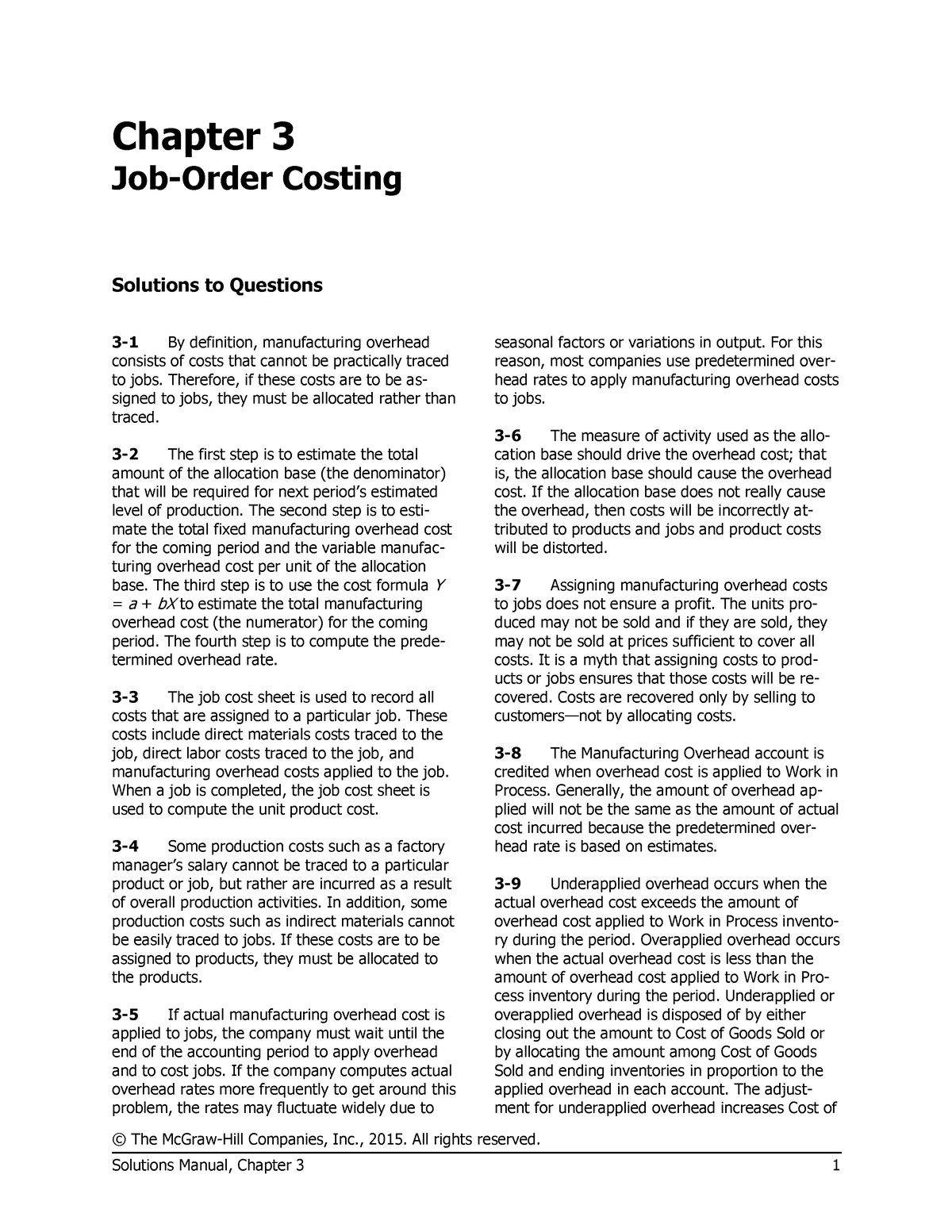 mcgraw hill accounting chapter 3 homework answers