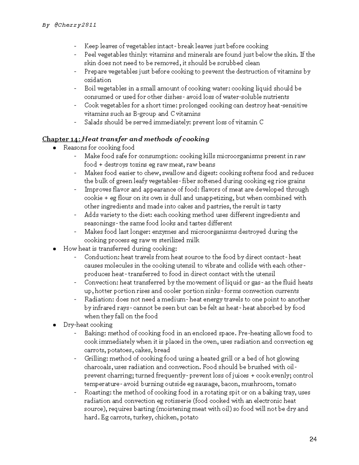 F&N Notes 2020 24-24 - Nutritional Sciences Is The Study Of Food ...