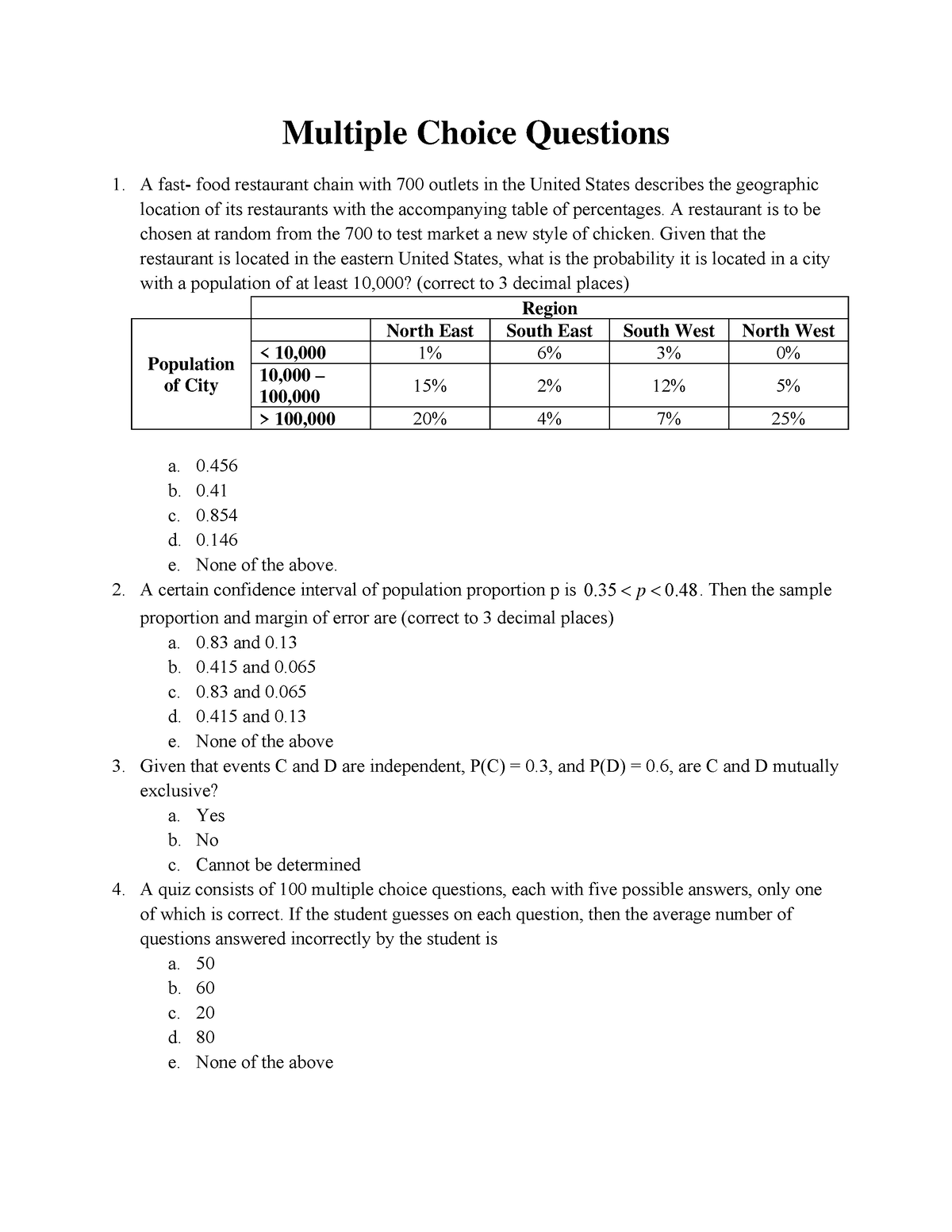 actm-stat-2011-1-good-point-multiple-choice-questions-a-fast-food