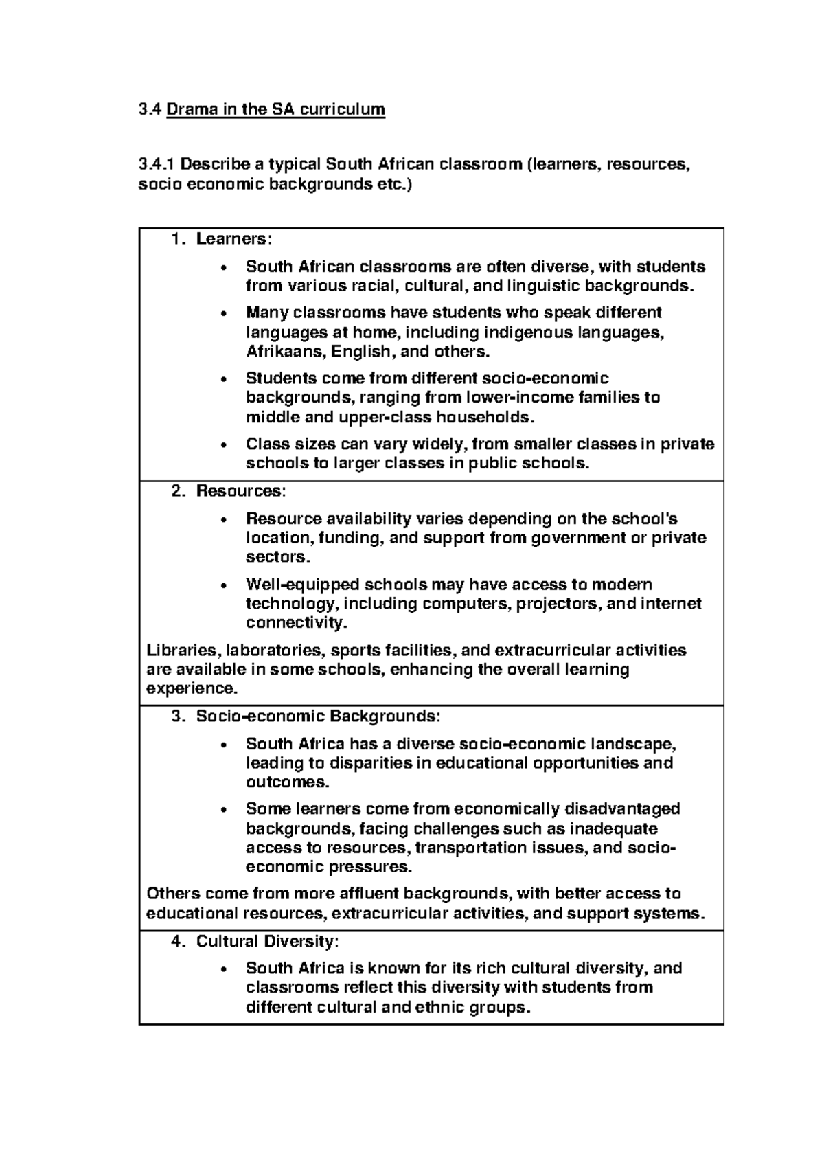 ENIP+312+Unit+3 - EP ANSWERS - 3 Drama in the SA curriculum 3.4 ...