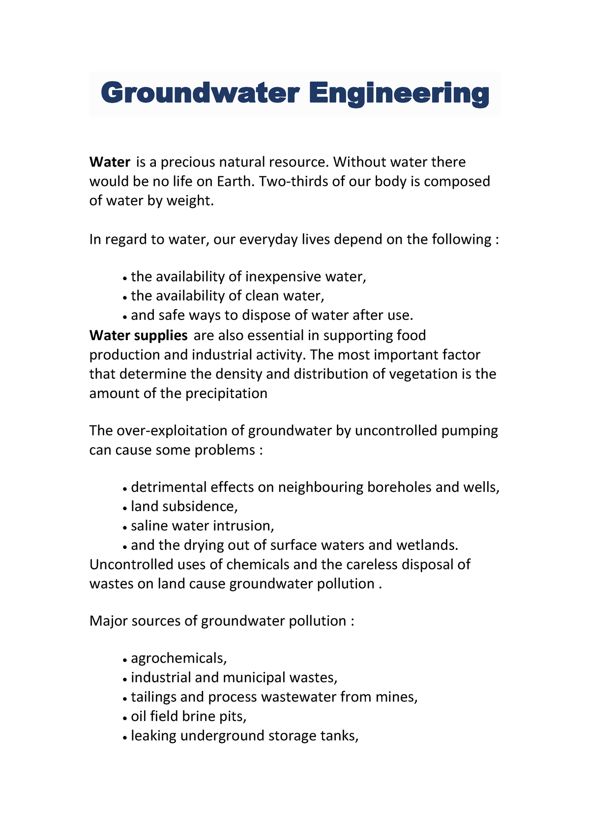 thesis topics for water resources engineering