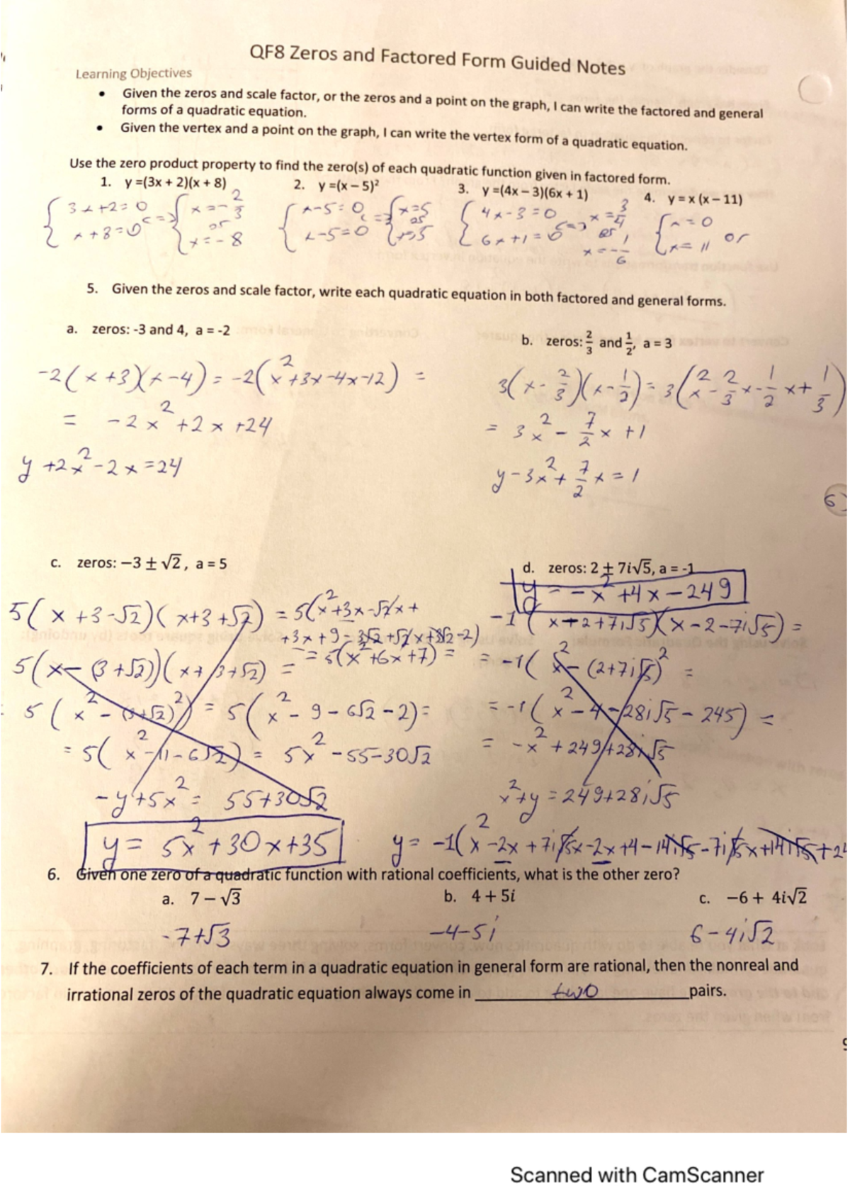 Assignment 23 - MATH 112 - Studocu