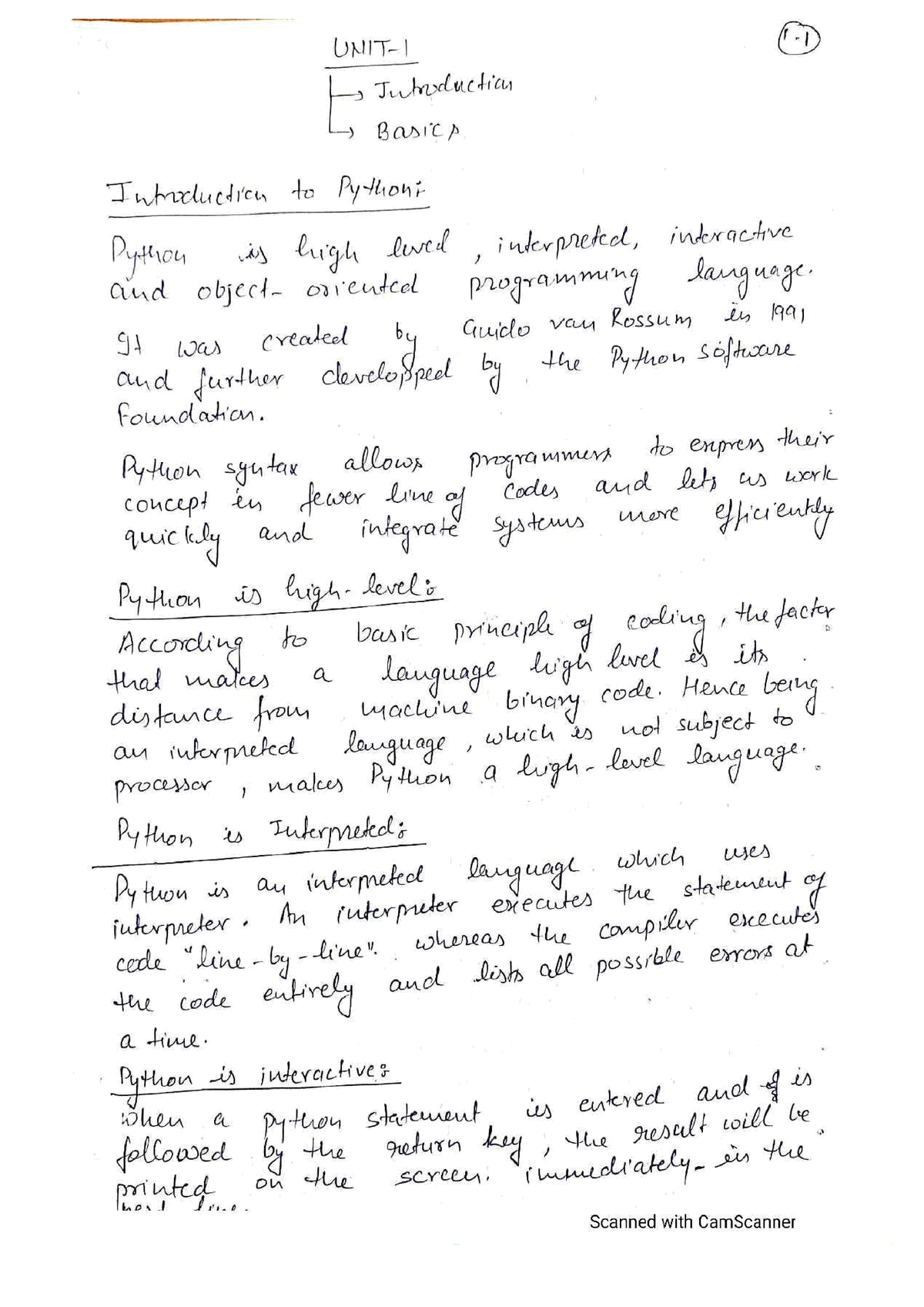 Unit 1 Handwritten Notes - Maths-Iv / Engg. Science Course - Studocu