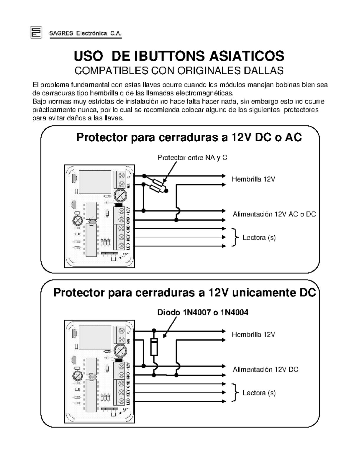 Sagres instalacion - USO DE IBUTTONS ASIATICOS COMPATIBLES CON ...