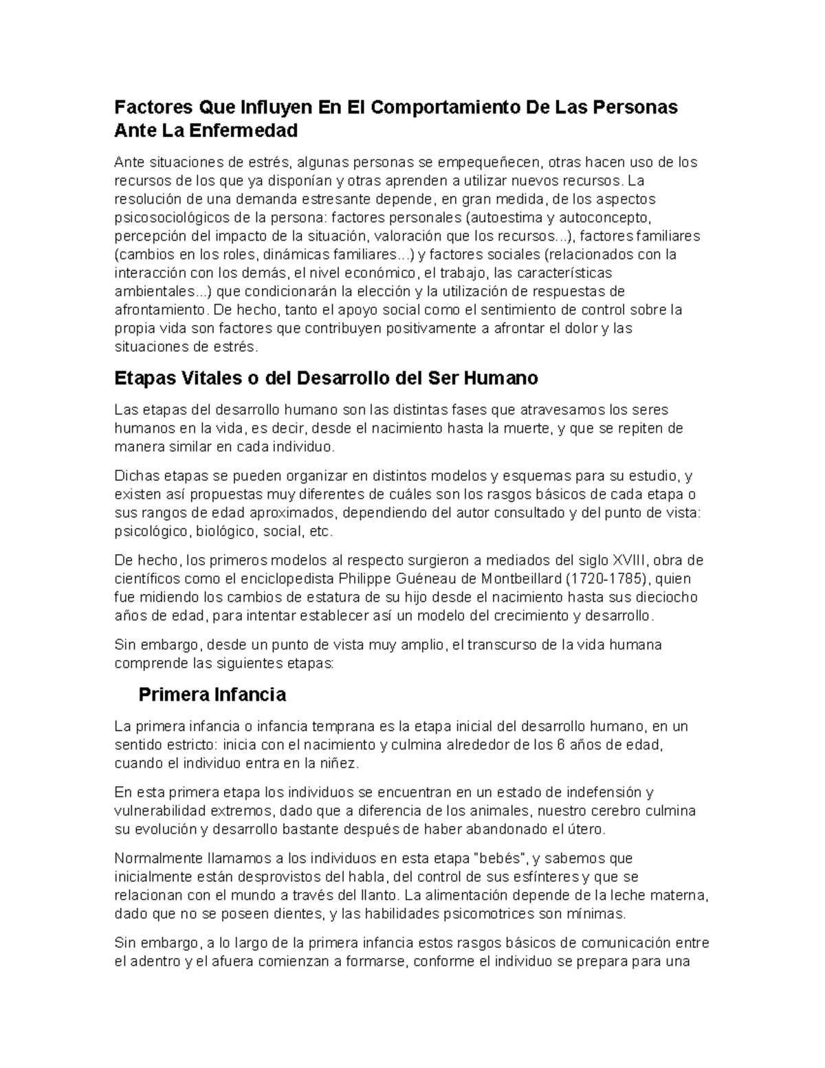 Factores Que Influyen En El Comportamiento De Las Personas Ante La ...