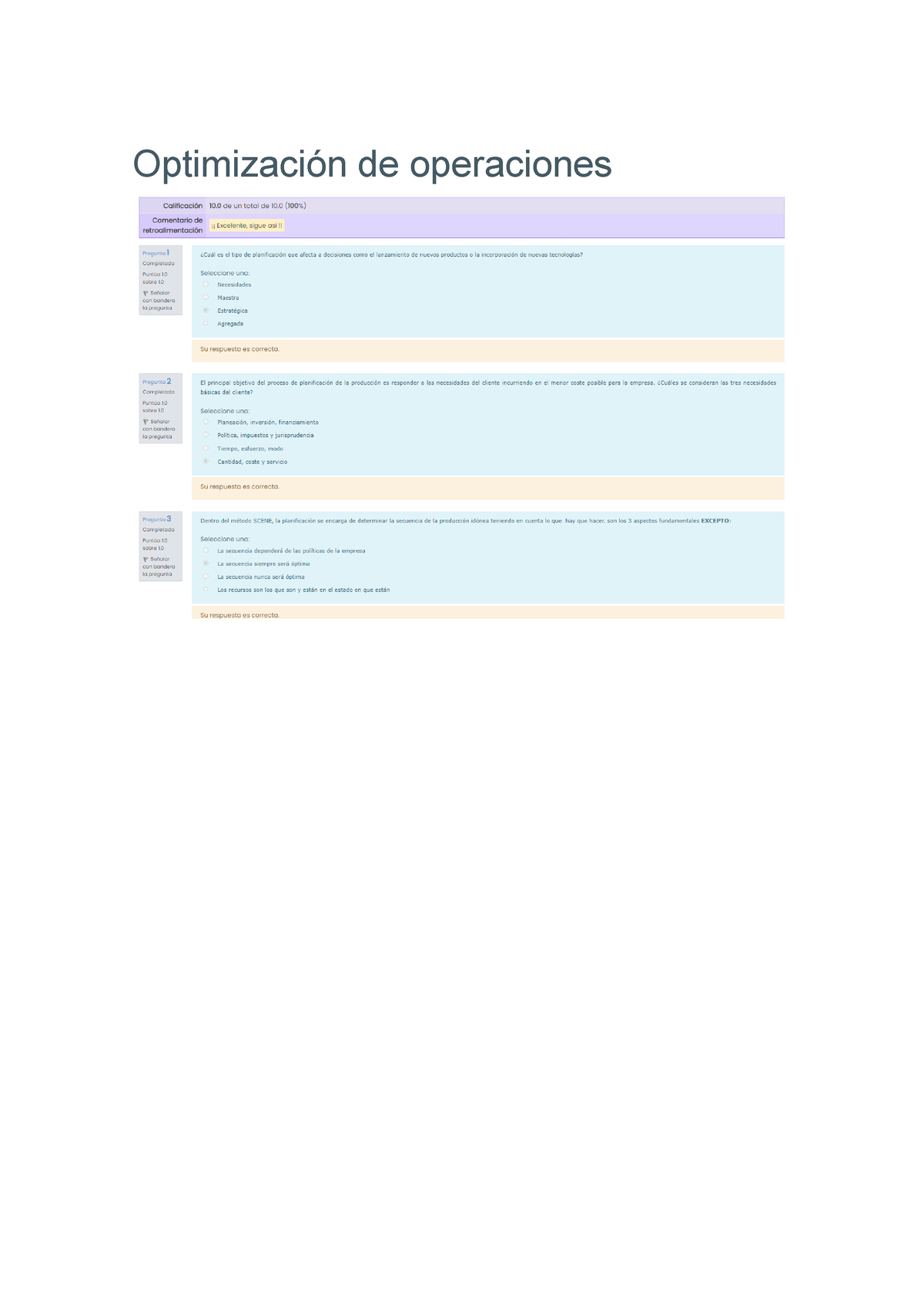 Optimización De Operaciones Examen 1 - Optimización De Operaciones ...