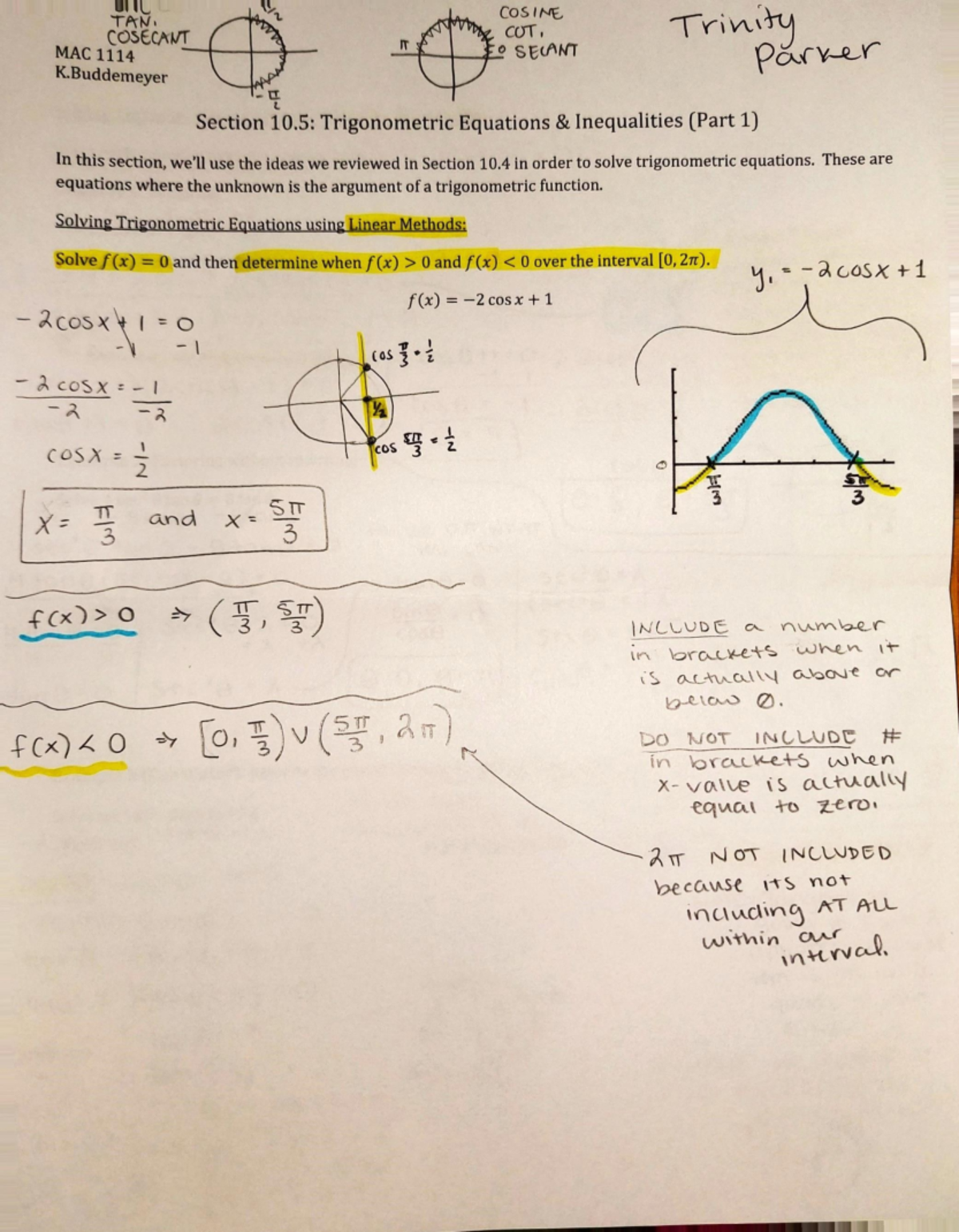 10.5 video notes - cosec,xvr MAC 1114 o s ECPIMT K Section 10 ...