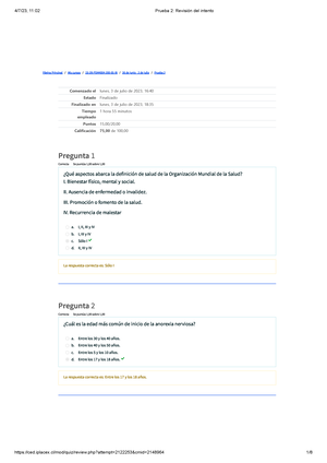 Prueba I Y II PsicologíA DEL Desarrollo - 1 PSICOLOGÍA DEL DESARROLLO ...