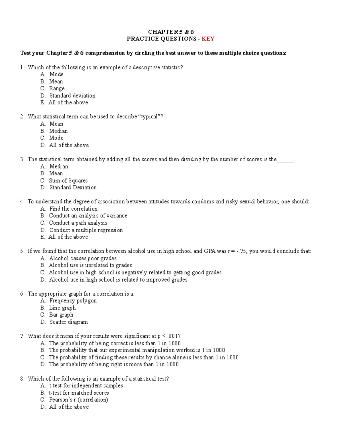 Chapter+5+++6+Practice+Questions - CHAPTER 5 & 6 PRACTICE QUESTIONS ...