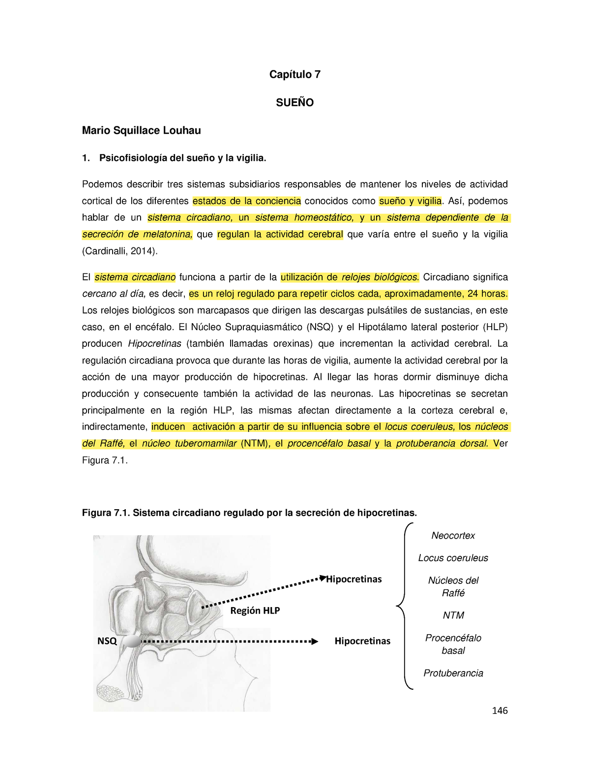 Mario Squillace Cap Sueño Capítulo 7 SueÑo Mario Squillace Louhau Psicofisiología Del Sueño 0026